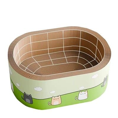 -Maisons pour animaux en carton respectueuses de l'environnement